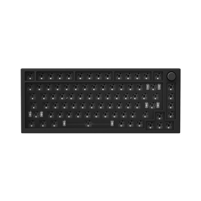 Glorious GMMK PRO BLACK COMBO WITH GLORIOUS PANDA LUBED SWITCHES AND PASTEL KEYCAPS